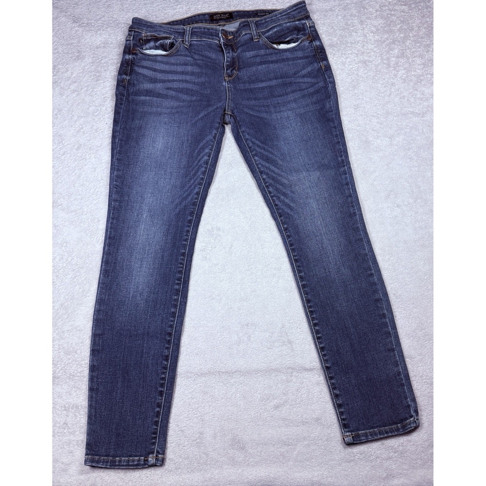 Judy‎ Blue Skinny Fit Jeans Dark Women's Size 15 32 Style JB82106MD
